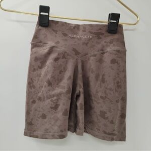 Alphalete high rise new shorts